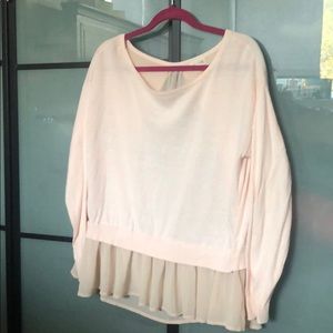 Blush pink sweater